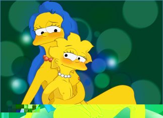 Les Simpsons lesbienne porno
