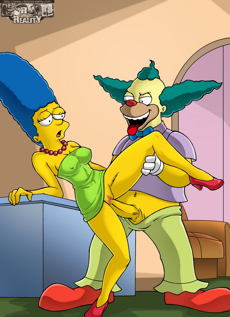 Homer Cheating on Marge Simpson.