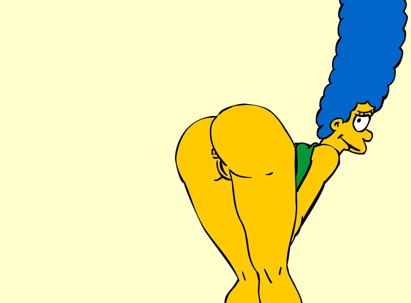 Marge nackt simpsons Marge Simpson