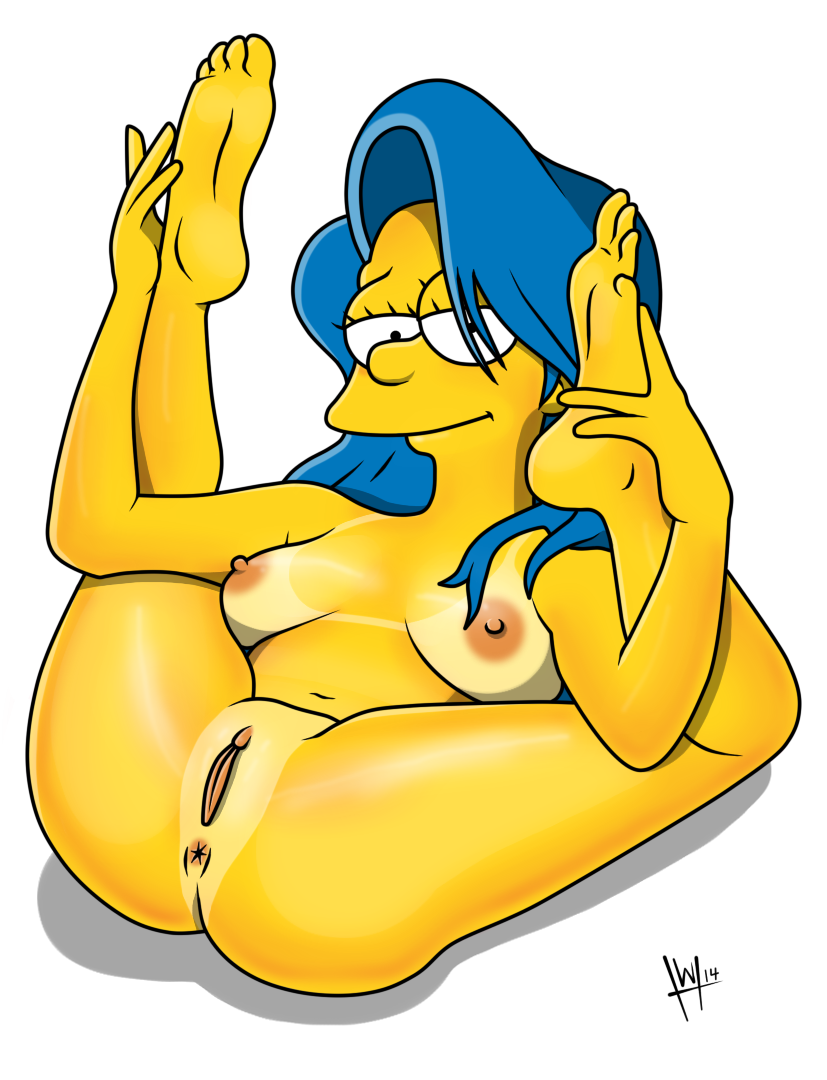 Marge Showing Off Her Pussy - Simpsons Porn