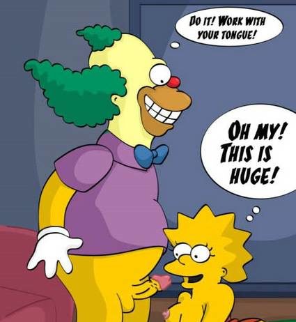 Big Clown Porn - Krusty the Clown Archives - Simpsons Porn