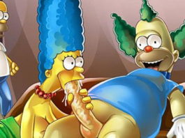 Clown Girl Sucking Dick - Krusty the Clown Archives - Simpsons Porn